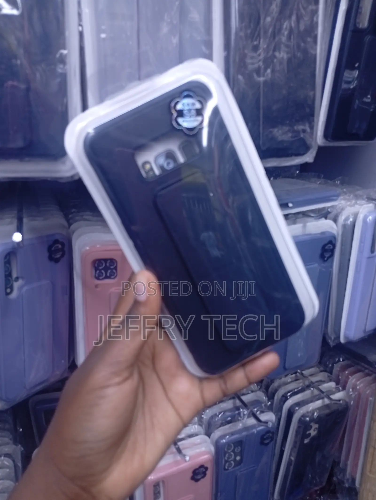 S Galaxy S8 Plus, Thick, Dual-Layer Shockproof TPU Bumper Body Case