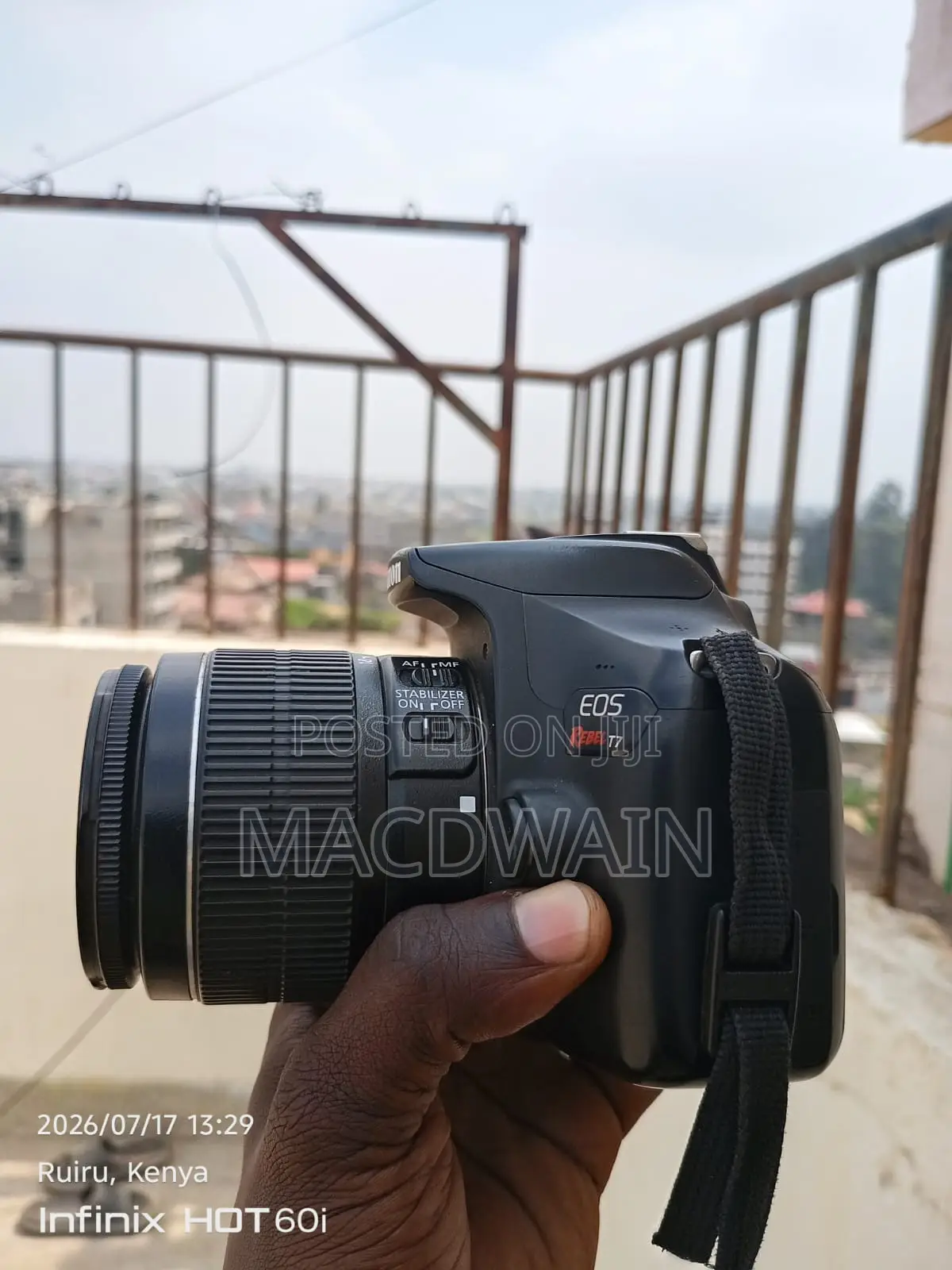Canon EOS Rebel T7 DSLR Camera – Excellent Condition