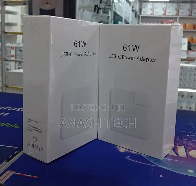 61W USB-C PD Charger for MacBook, Dell, HP Lenovo Laptops