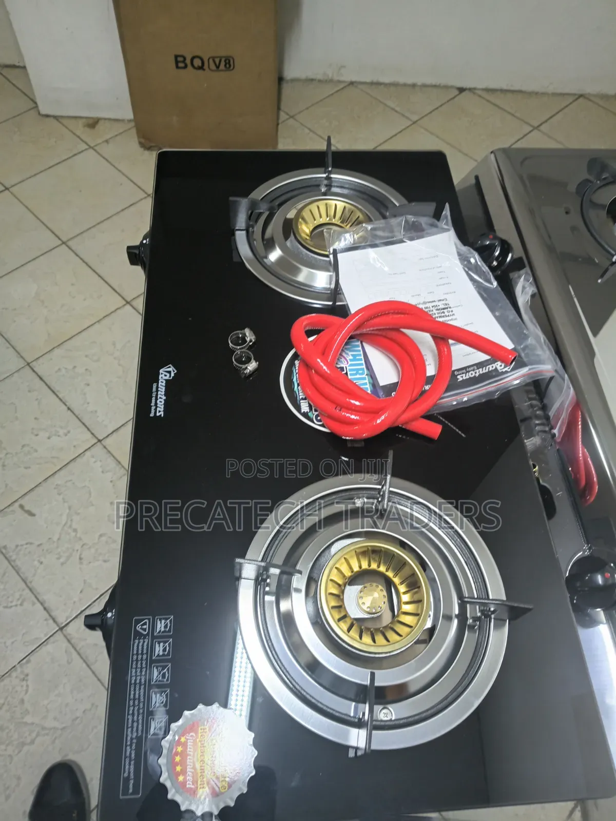 Ramtons Table Top 2 Burner Gas Cooker