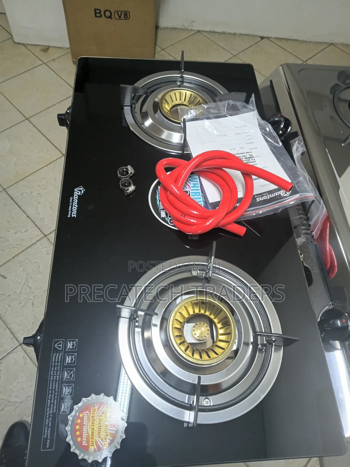 Ramtons Table Top 2 Burner Gas Cooker