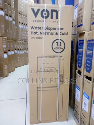 VON VDE-313CLK Electric Cooling Storage Cabinet Water Dispenser.