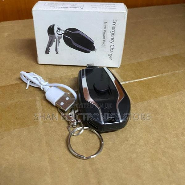 Emergency Charger Power Bank Mini Keychain Portable1500mAh Outdoor