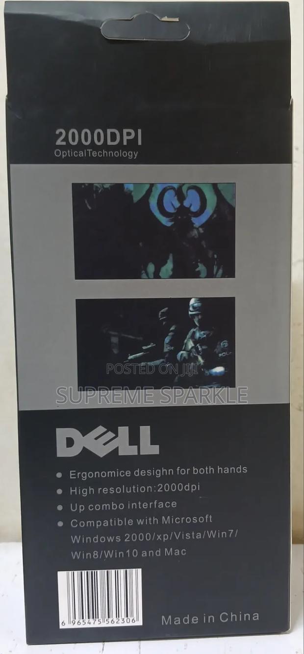 Wireless Dell 2000 DPI Optical Mouse. - thumbnail 2