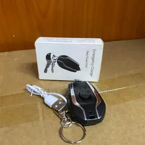 Type-C 1500mAh Mini Power Bank Designed Portable Emergency Keychain