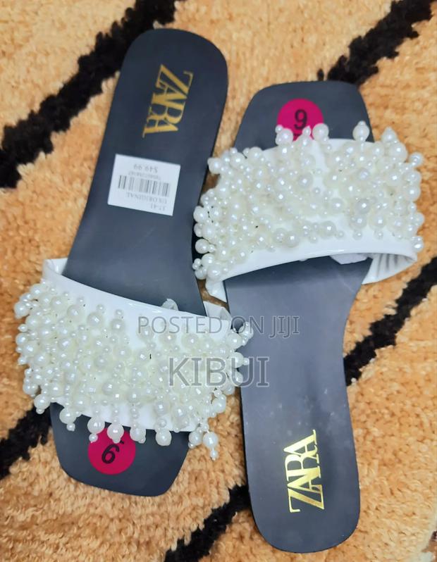 Classy Beaded Sandals - thumbnail 4