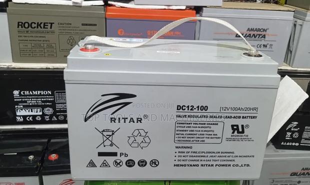 Ritar DC12-100 Valve Regulated Lead-Acid (VRLA) Battery
