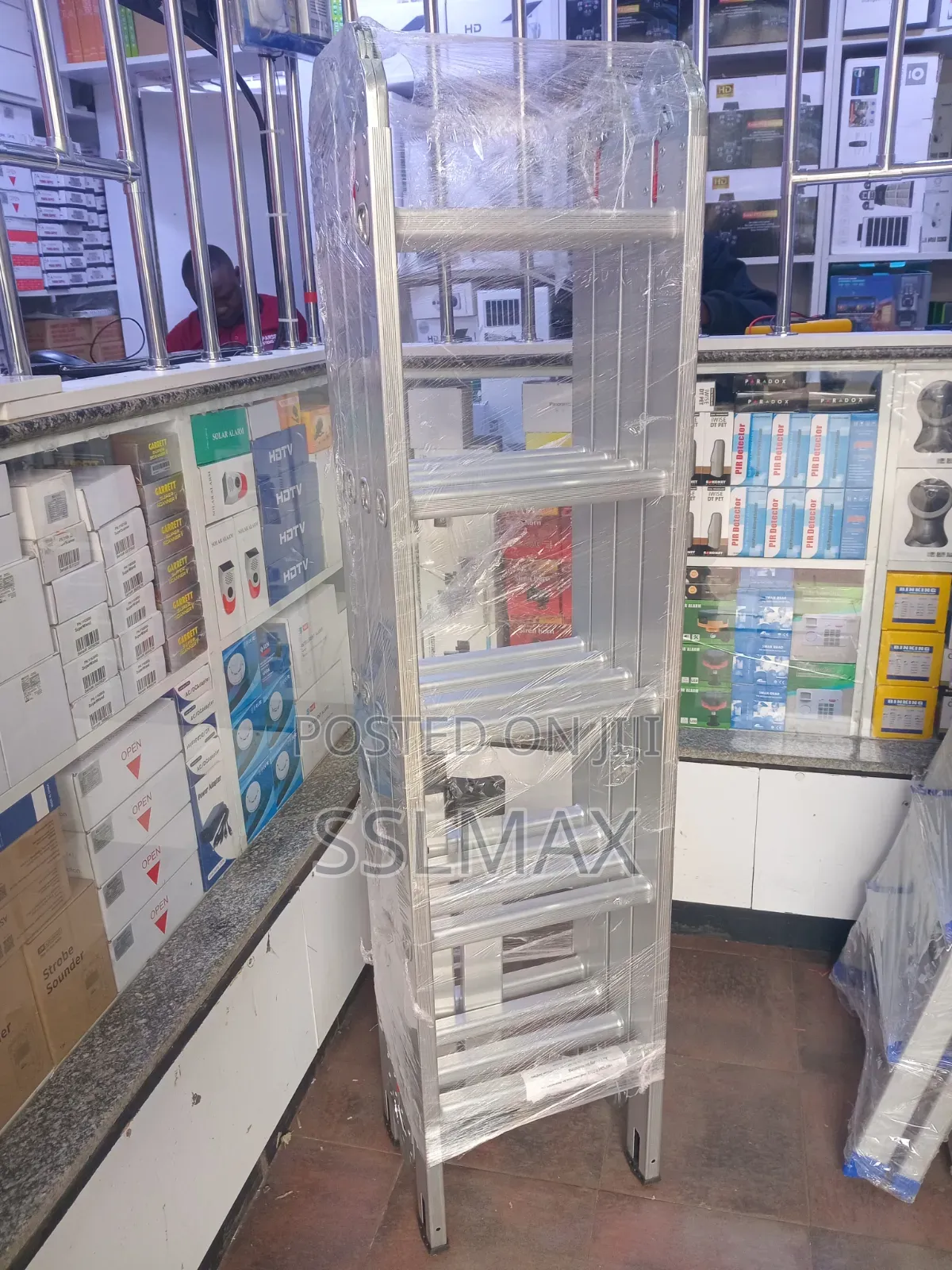 4×5 Aluminium Ladder 6mtrs
