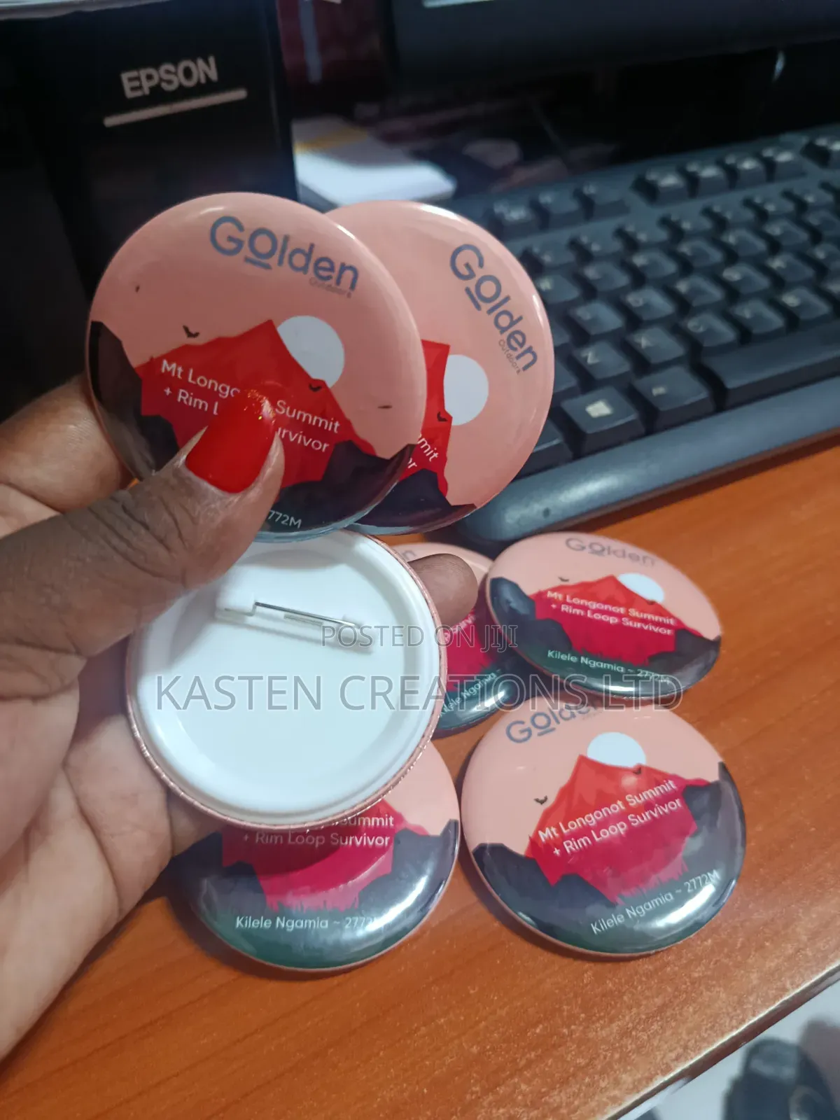 Badges -Button Round 58mm