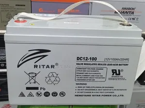 Ritar DC12-100 Valve Regulated Lead-Acid (VRLA) Battery