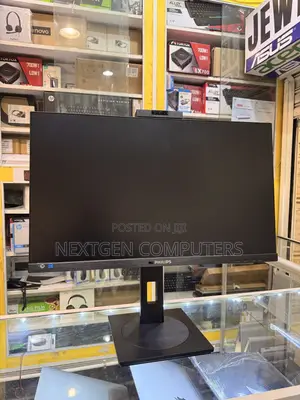 Philips 243B1J 24” FHD IPS Frameless Monitor With USB-C/Audio/Webcam