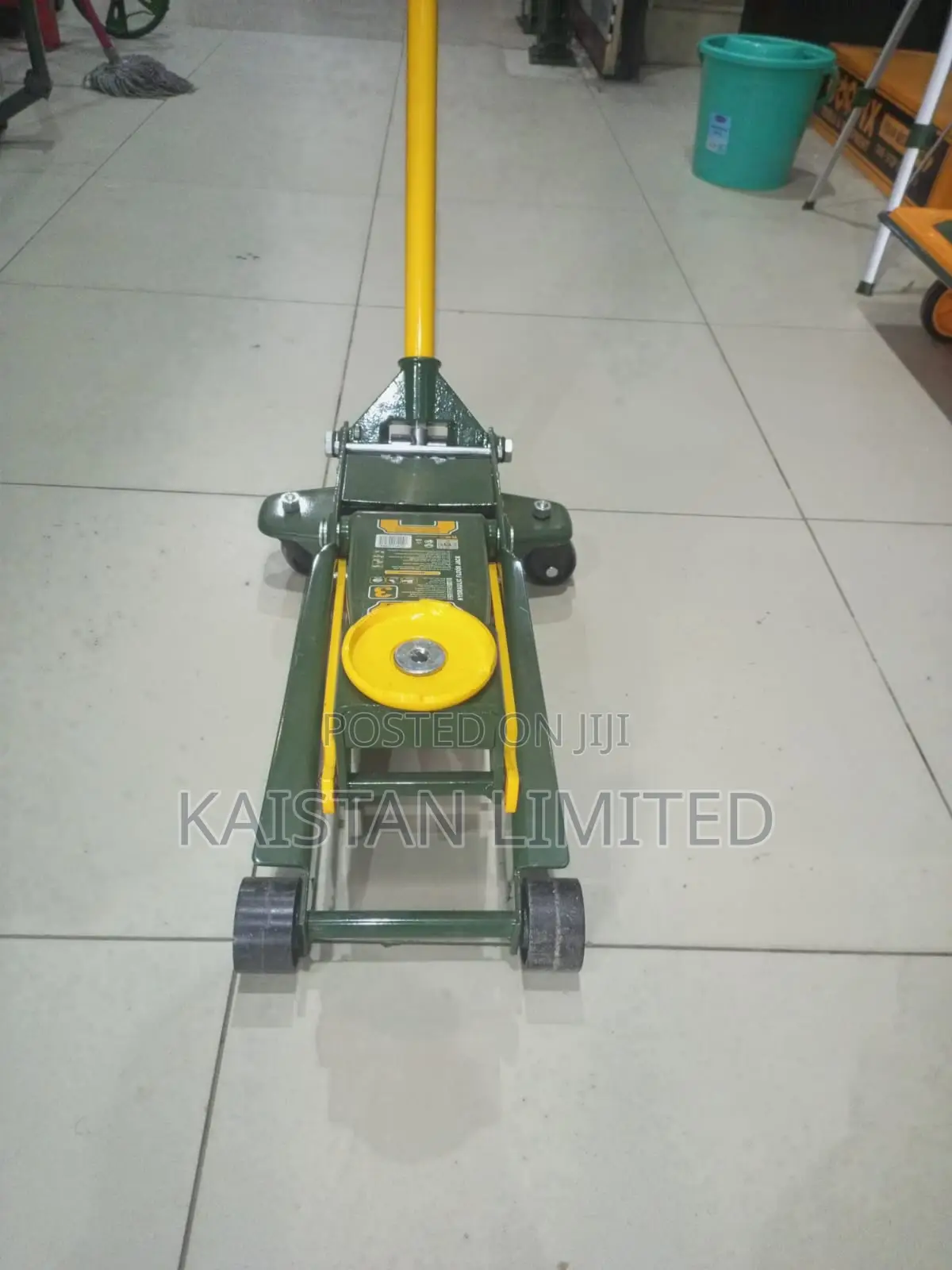 Industrial 3 Ton Hydraulic Garage Trolley Jack - 3000kg Capacity
