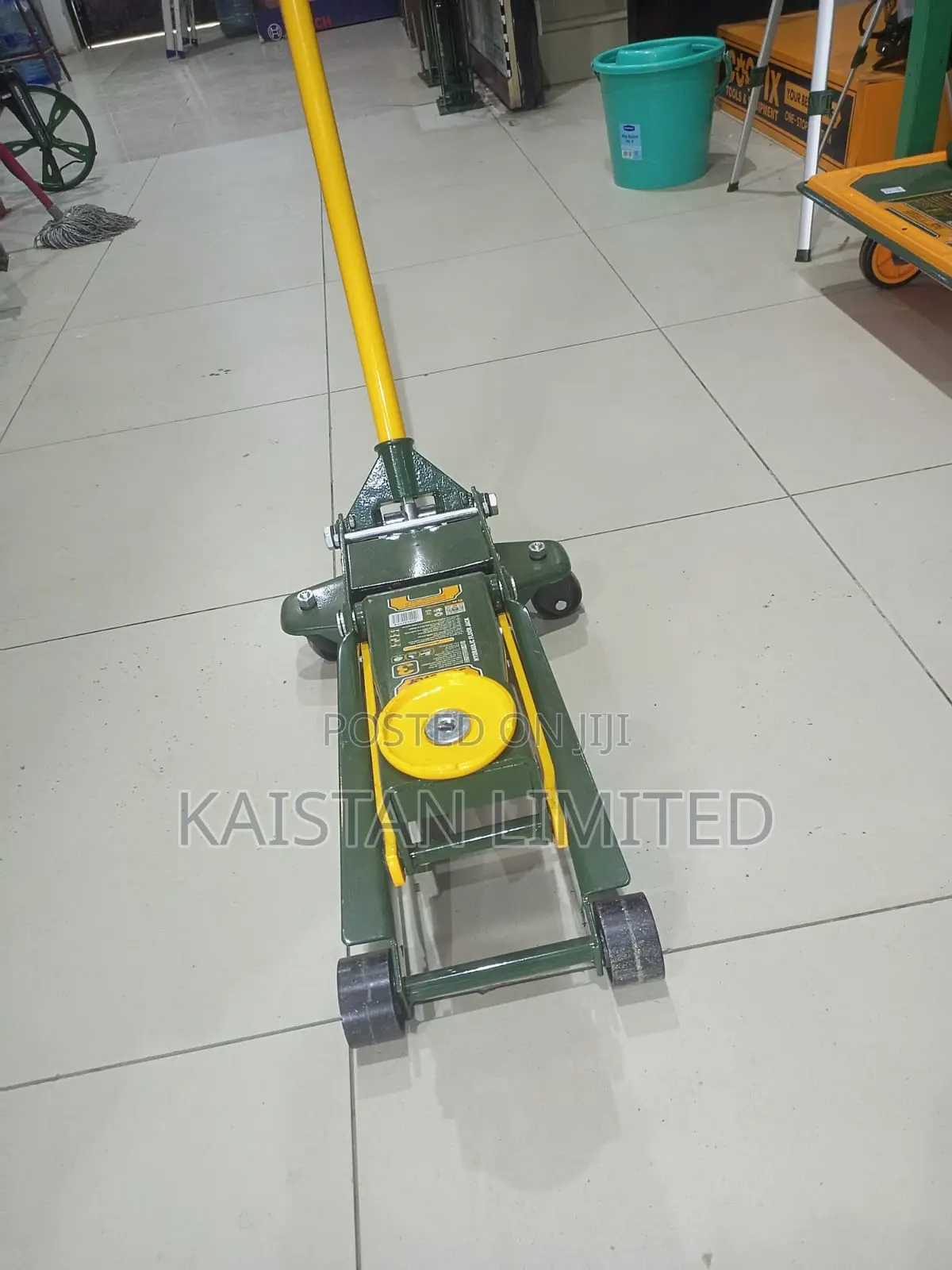 Industrial 3 Ton Hydraulic Garage Trolley Jack - 3000kg Capacity