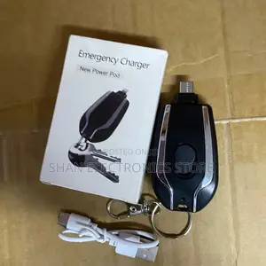 Dust-Proof Keychain Charger 1500mAh Mini Power Bank Designed