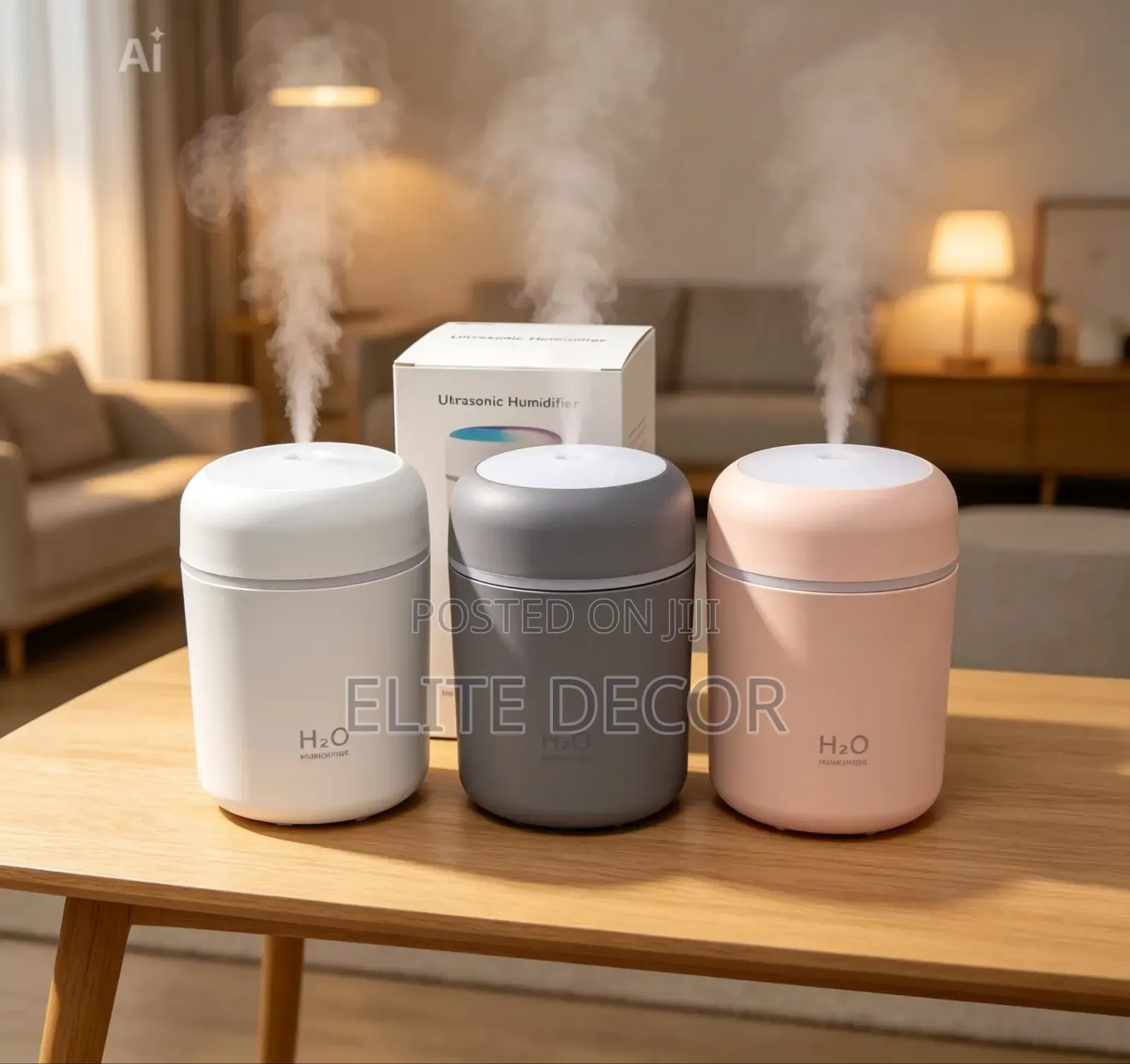 300ml USB Humidifier – Portable Ultrasonic Mist Humidifie