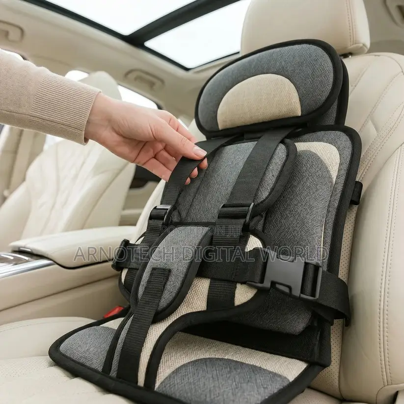 Adjustable Child Safety Car Seat Cushion