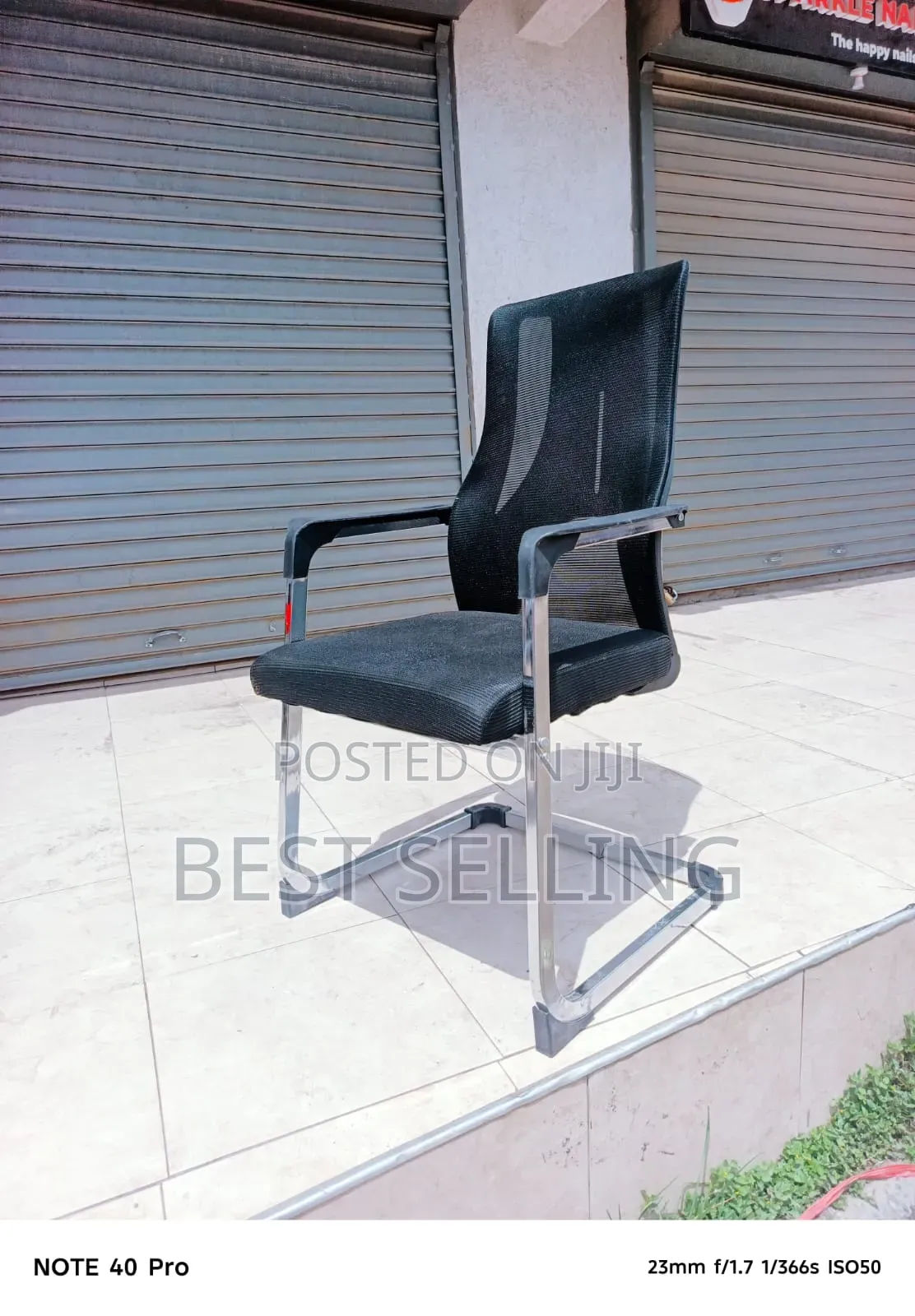 High Back Black Waiting Chairs Affordable and Quality