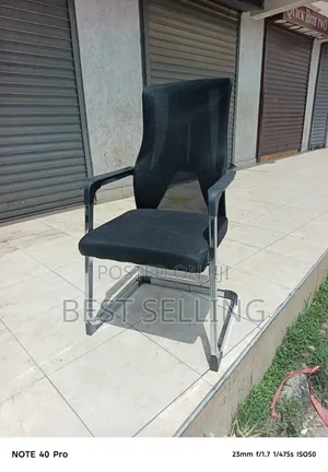 High Back Black Waiting Chairs Affordable and Quality