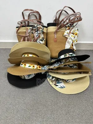 Beach Tote Bags and Hat