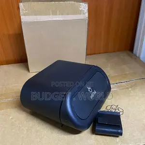 Push-Top Mini Car Waste Bin – Portable Waterproof Trash Container