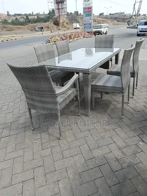Rattan Outdoor 6 Seater Dinning