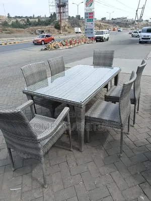 Rattan Outdoor 6 Seater Dinning