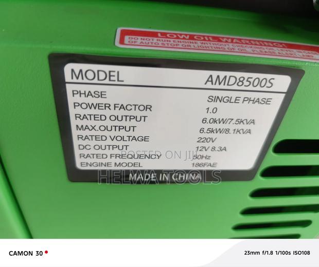 Silent Generator /Diesel Silent Generator 7.5 Kva - thumbnail 2