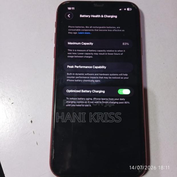 Apple iPhone 11 128 GB Red - thumbnail 3