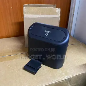 Multifunction Mini Car Trash Can – Waterproof Storage Waste Bin