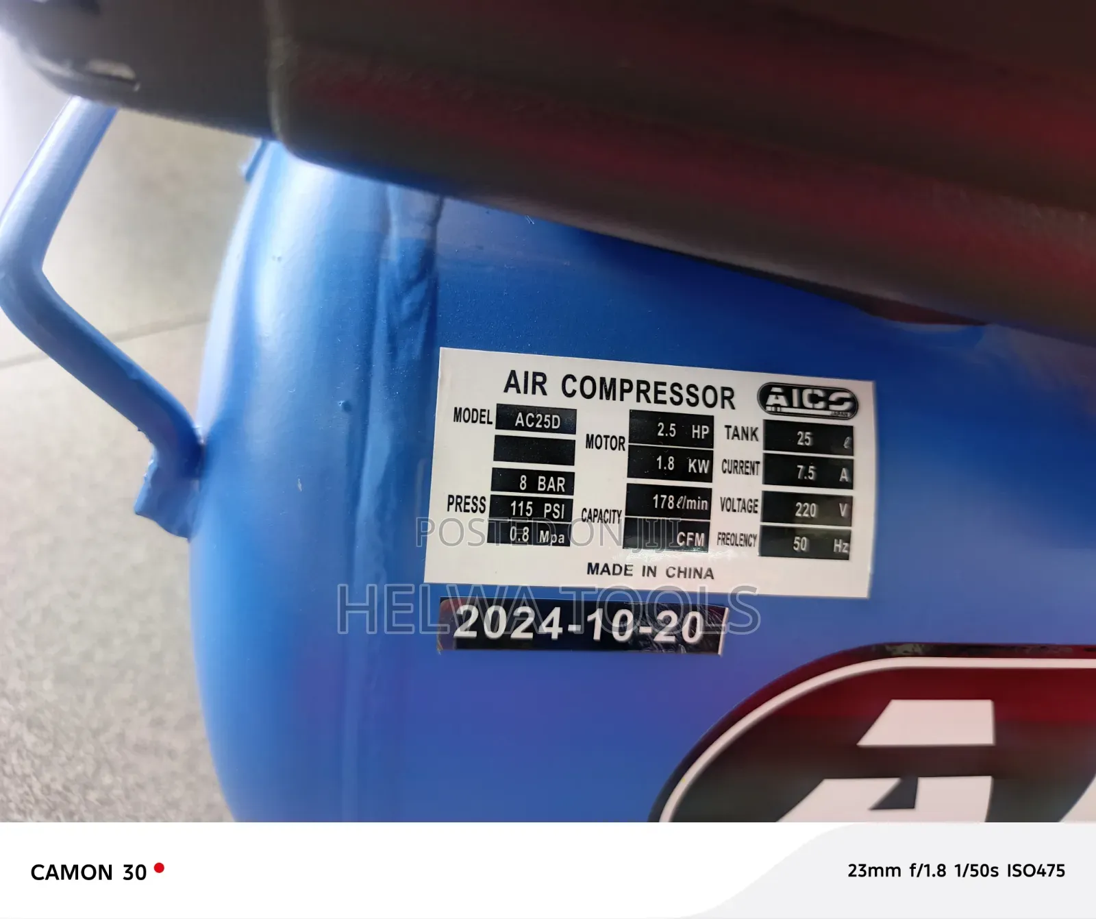 Aico Japan Compressor/25 Litres Air Compressor