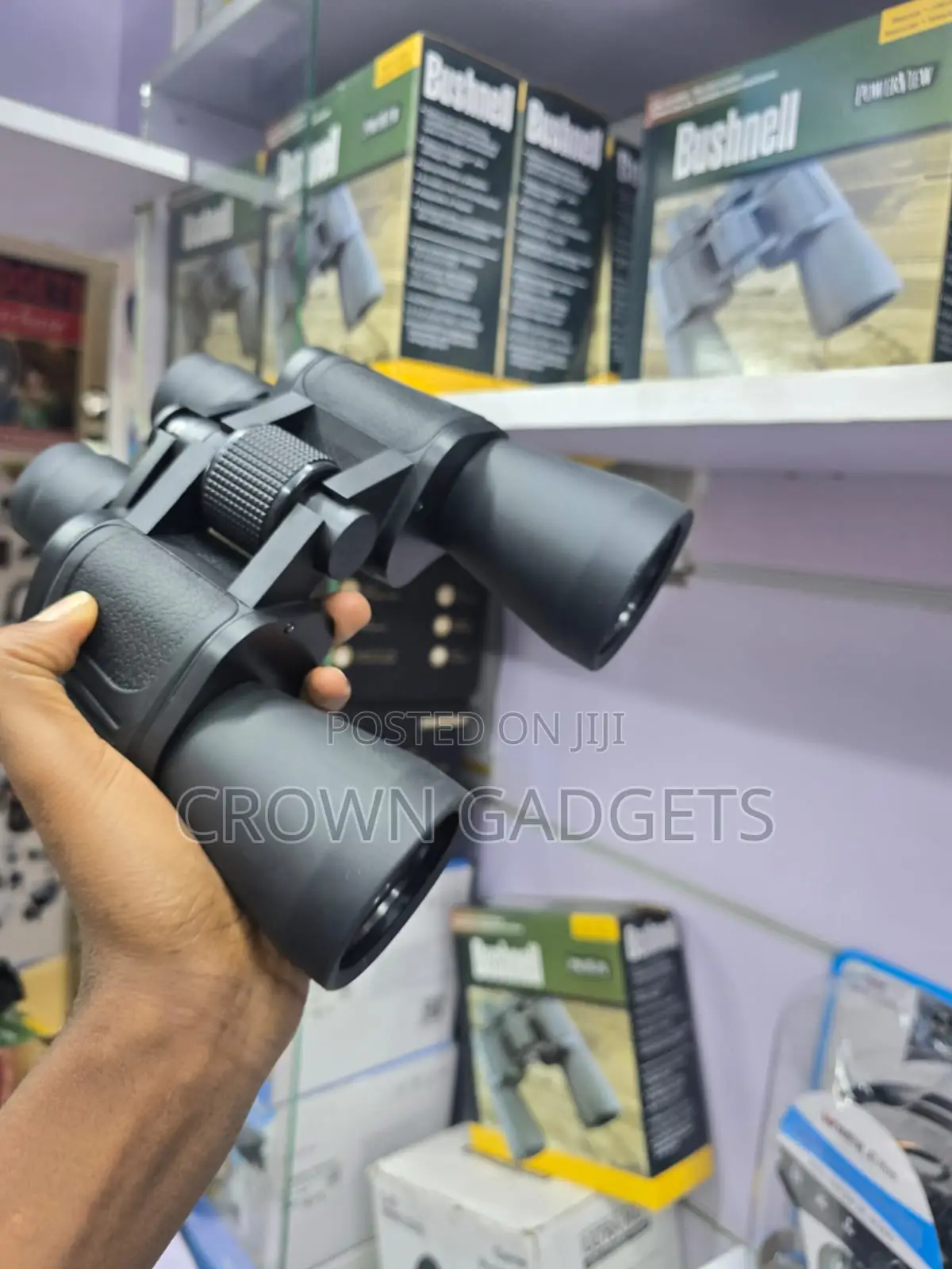 Bushnell PowerView 60x60 Binoculars With Carrying Bag