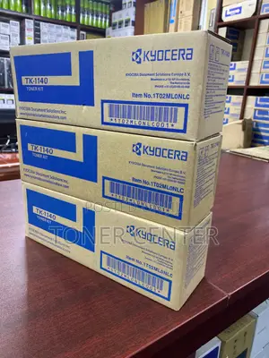High-Performance Kyocera Black Toner Cartridge (TK-1140)