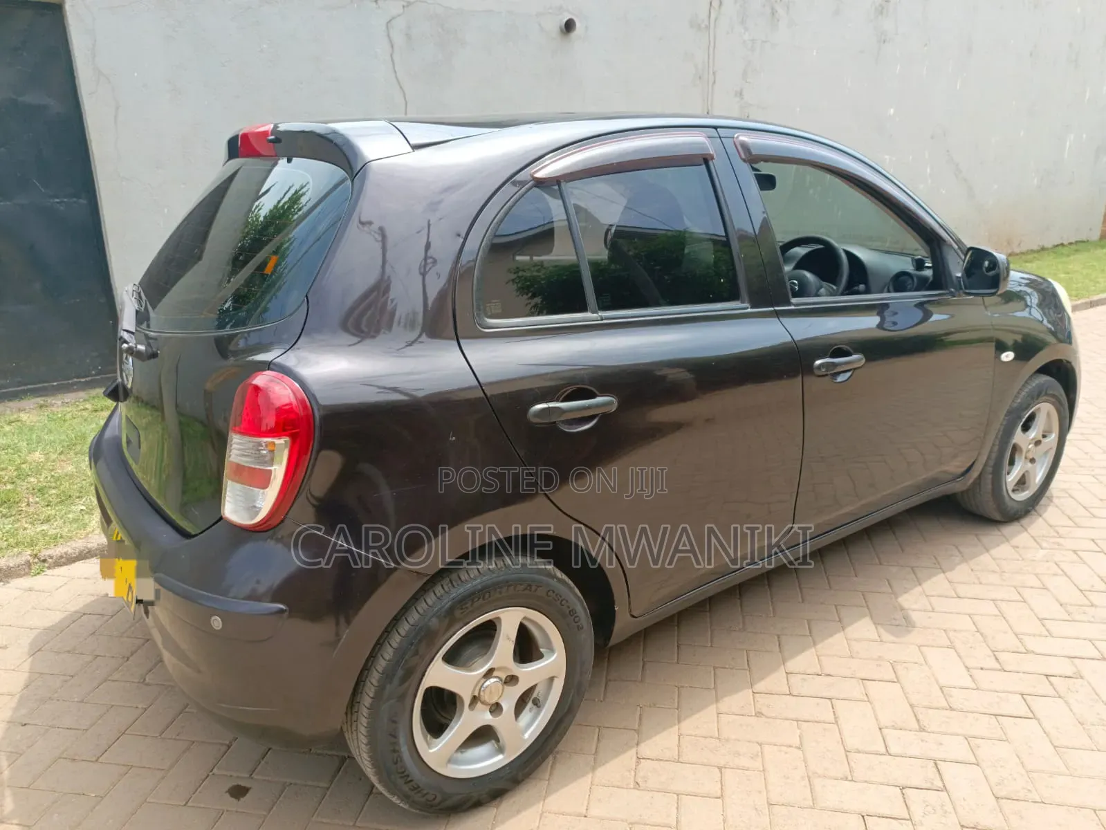 Nissan March 2013 Maroon