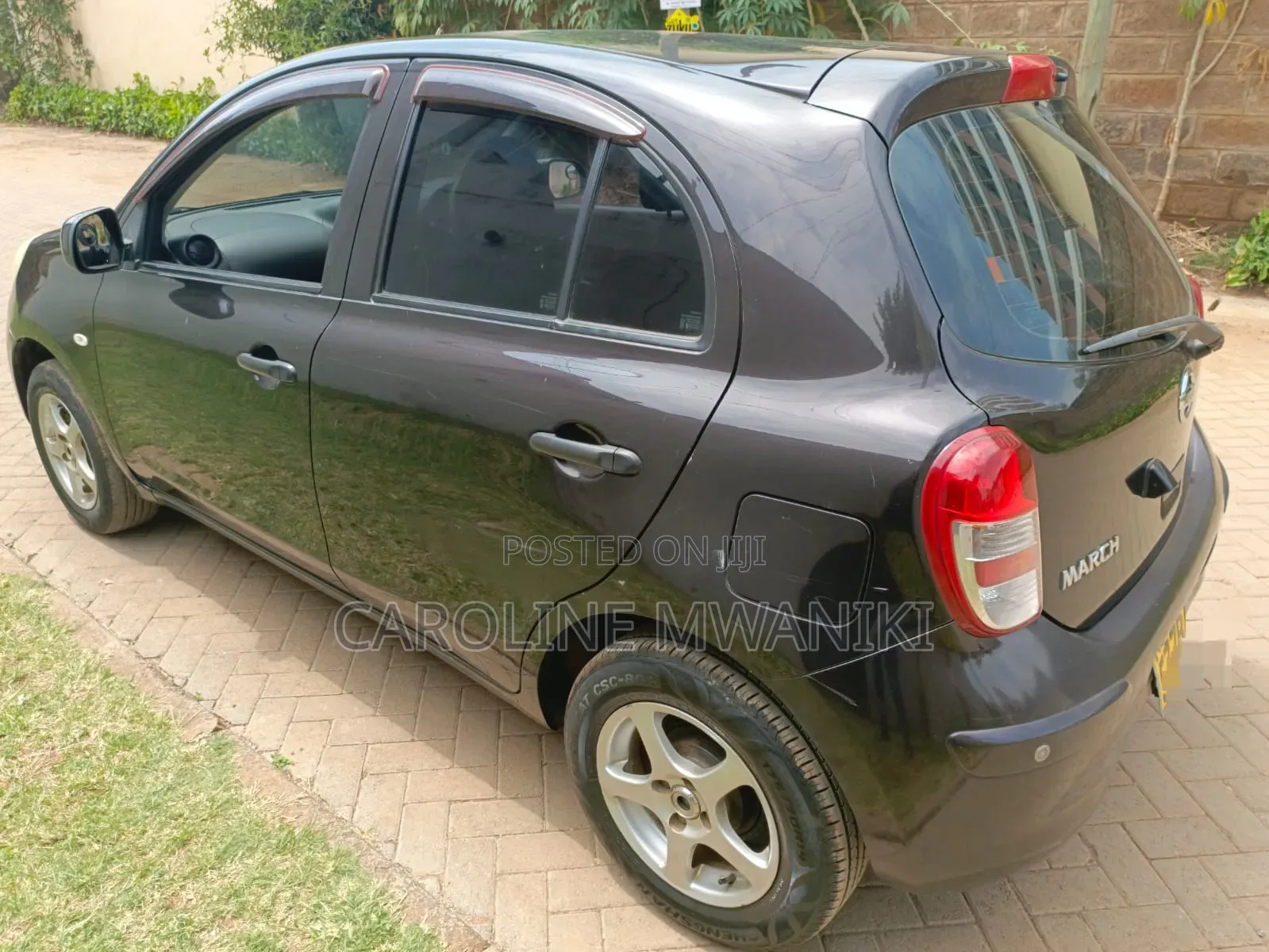Nissan March 2013 Maroon