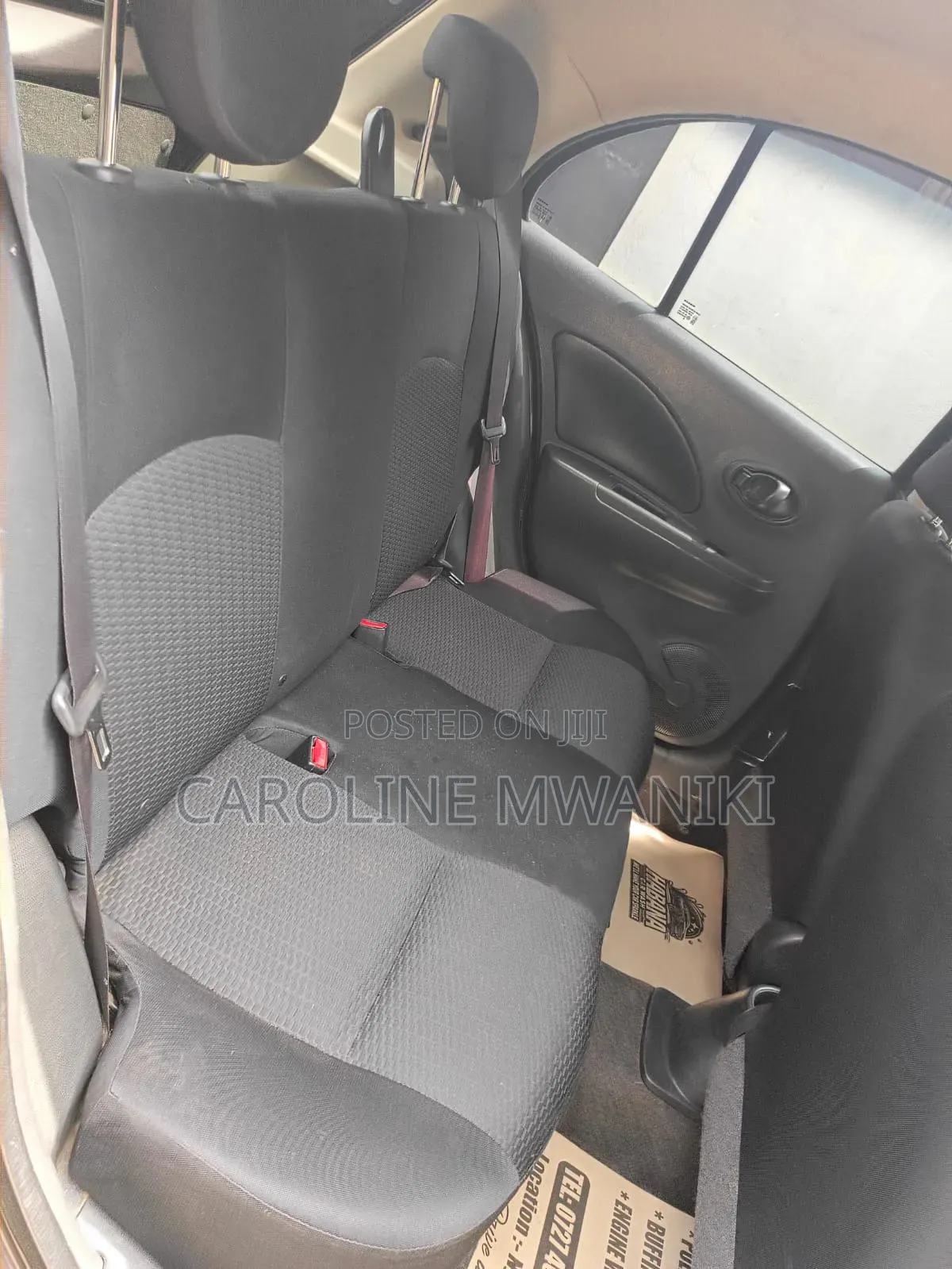 Nissan March 2013 Maroon