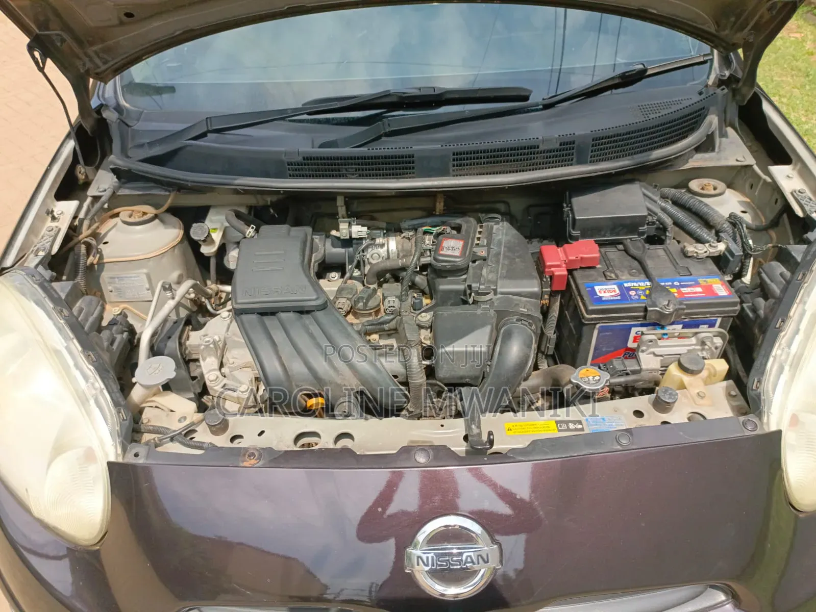 Nissan March 2013 Maroon