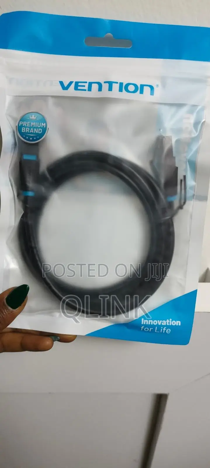 Vention Cat.6 UTP Patch Cable 1.5M Black