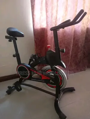 Sport Spinning Exercise Bike - Heavy Duty Flywheel - Adjustable Cardio