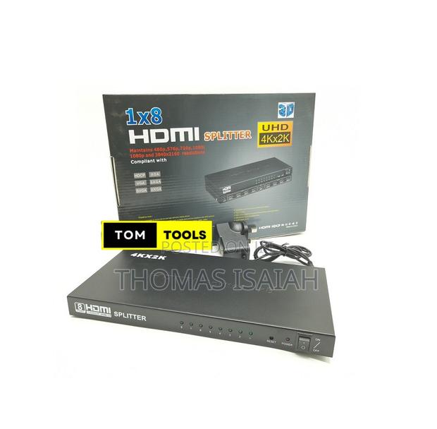 Uhd X 8 Way Hdmi Splitter 1x8 - thumbnail 4