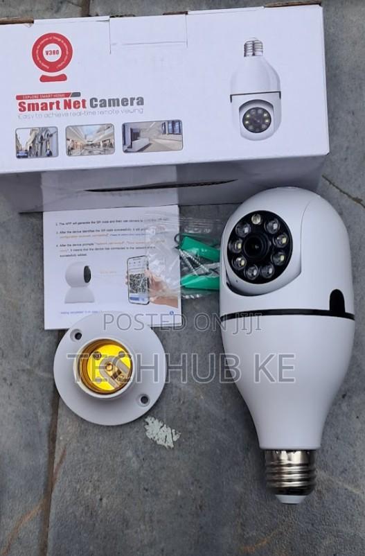 360° Panoramic PTZ CCTV Bulb Camera Security CCTV - main view