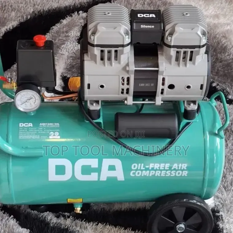 Powerful Dca 30l Oil Less Air Compressor