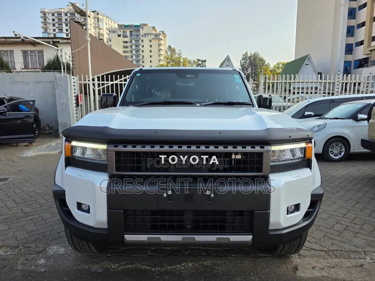 Toyota Land Cruiser Prado 2024 White