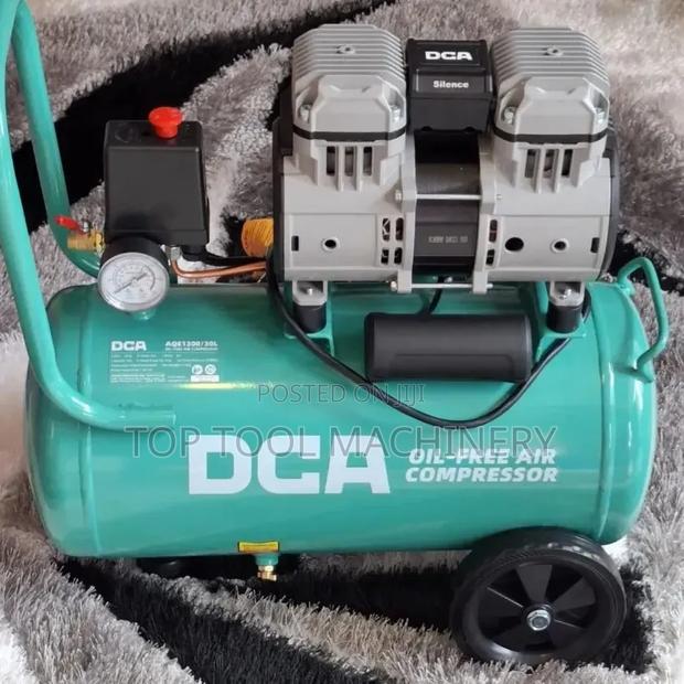 Powerful Dca 30l Oil Less Air Compressor