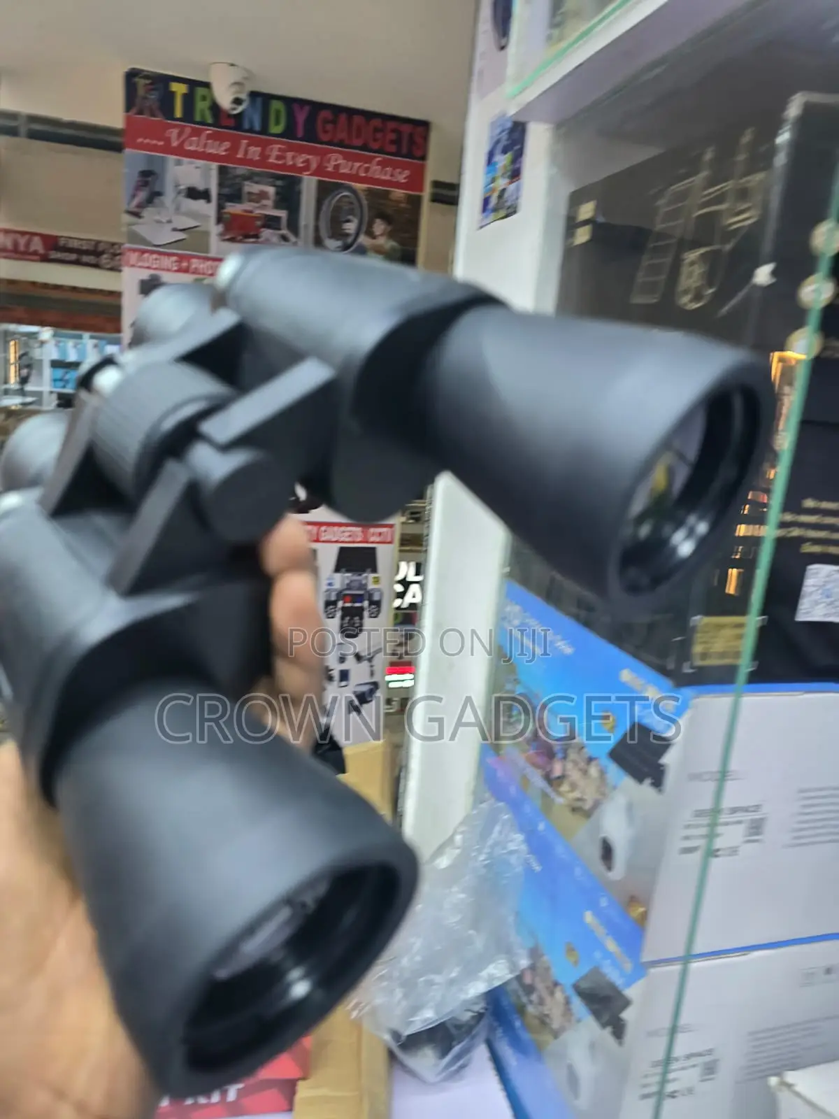 PowerView 60x60 Binoculars HD With Carry Case