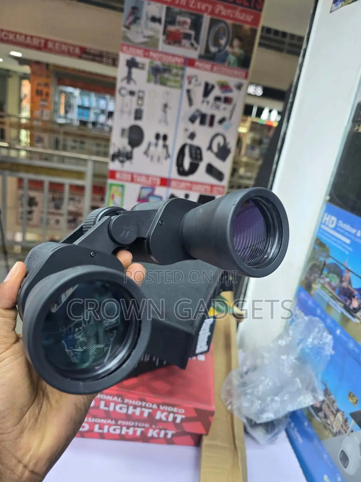 PowerView 60x60 Binoculars HD With Carry Case