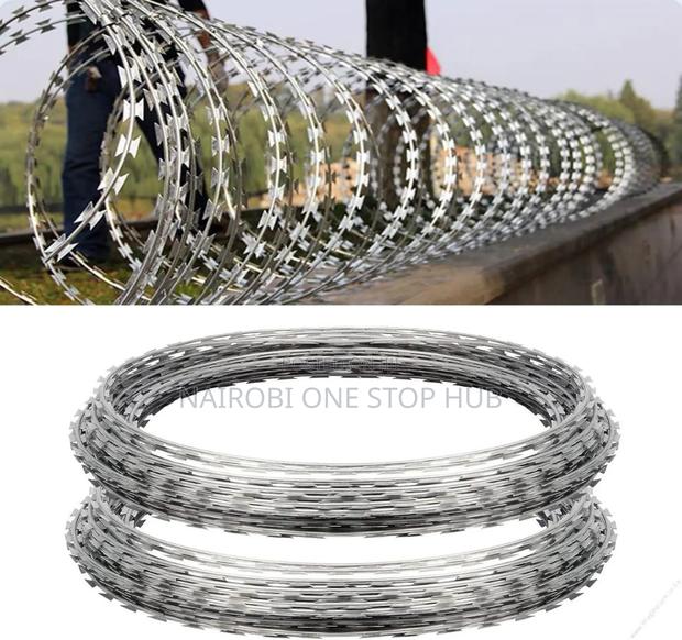 10M Galvanised Razor Wire - thumbnail 2