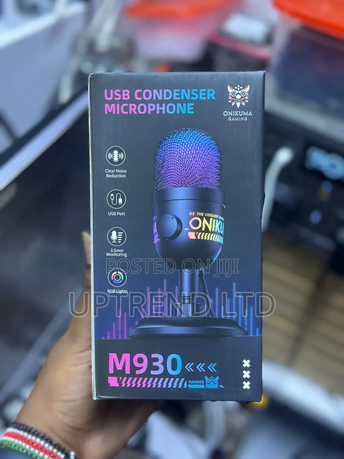 Onikuma ,M930 USB Condensor Microphone New , Delivery Available