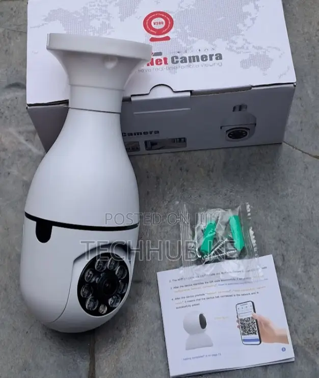 CCTV Camera WiFi 1080P Bulb Camera 360 Degree
