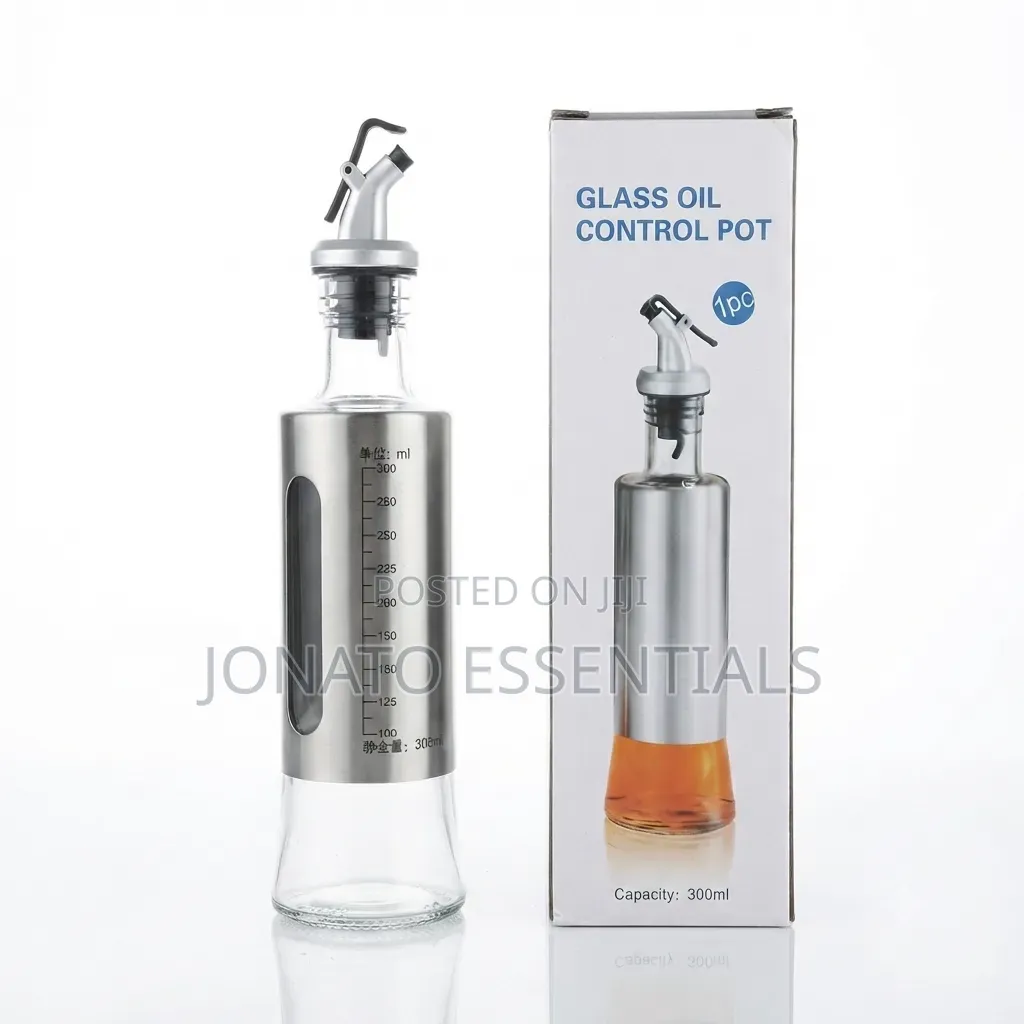 Glass Oil Dispenser With Measurement 300ml