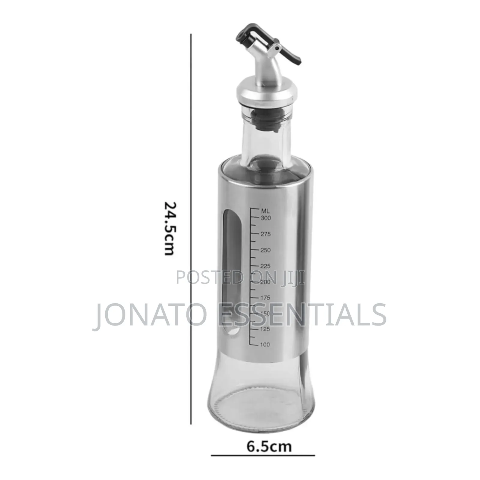 Glass Oil Dispenser With Measurement 300ml